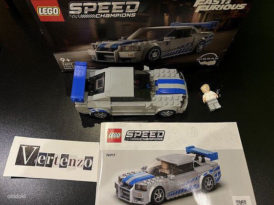 Lego Speed Champions 2 Fast 2 Furious Nissan Skyline GT-R