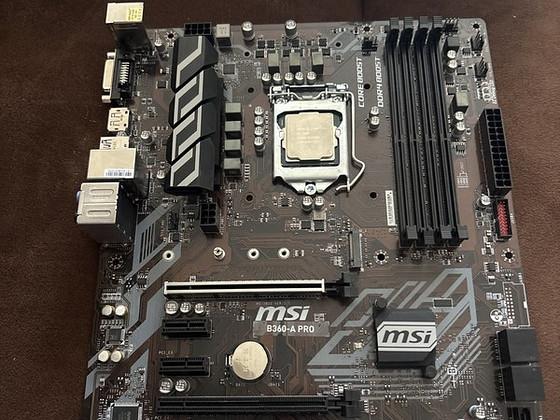 MSI B360 a pro i57600