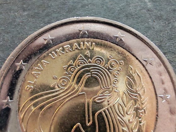 2€ slava Ukraina münt 2022 aasta