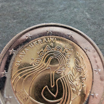 2€ slava Ukraina münt 2022 aasta