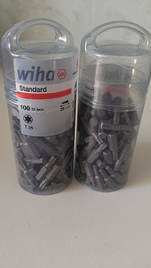 Wiha Standard Torx T25 100шт. Проф Биты (1 фото из 2)