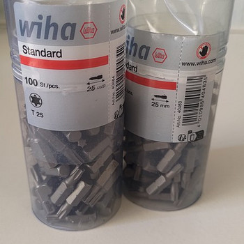 Wiha Standard Torx T25 100шт. Проф Биты