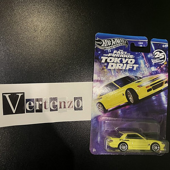 Hot Wheels silver Nissan Silvia s13