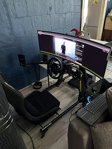 Fanatec simracing komplekt + monitor (1 foto / 1)
