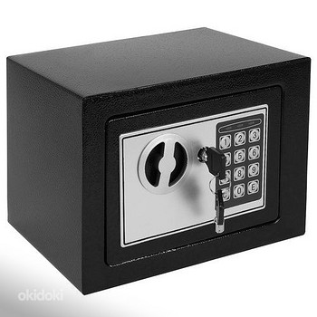 Elektroniskais seifs ar ciparu kodu un atslēgu P26101