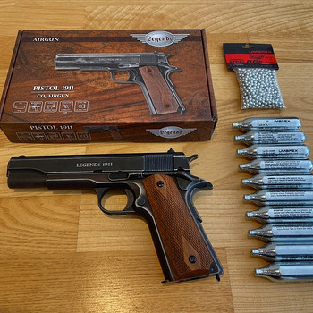 НОВЫЙ UMAREX LEGENDS M1911 пневматический пистолет 4,5 мм CO