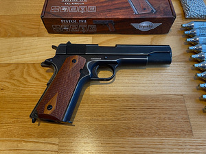 НОВЫЙ UMAREX LEGENDS M1911 пневматический пистолет 4,5 мм CO (4 фото из 10)