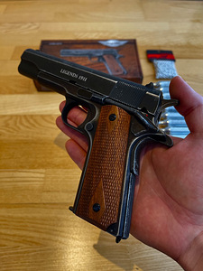 НОВЫЙ UMAREX LEGENDS M1911 пневматический пистолет 4,5 мм CO (7 фото из 10)