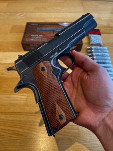 НОВЫЙ UMAREX LEGENDS M1911 пневматический пистолет 4,5 мм CO (8 фото из 10)