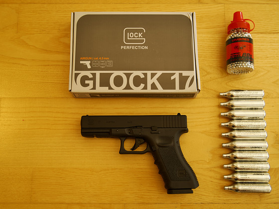 UUS UMAREX Glock 17 gen 3 õhupüstol 4,5mm CO2 Blowback