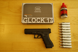 UUS UMAREX Glock 17 gen 3 õhupüstol 4,5mm CO2 Blowback (1 foto / 9)