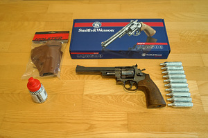 НОВЫЙ UMAREX SMITH & WESSON M29 6,5" 4,5mm CO2 воздушный рев (1 фото из 10)