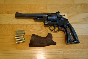НОВЫЙ UMAREX SMITH & WESSON M29 6,5" 4,5mm CO2 воздушный рев (9 фото из 10)