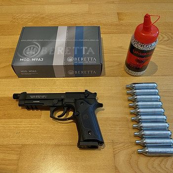 НОВЫЙ UMAREX BERETTA M9A3 пневматическое оружие 4,5 мм CO2 B
