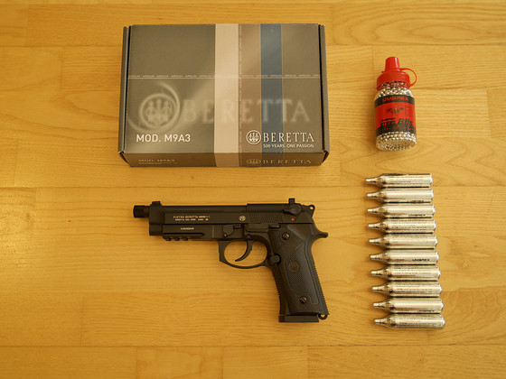 UUS UMAREX BERETTA M9A3 õhkrelv 4,5mm CO2 Blowback