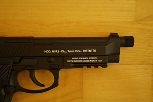UUS UMAREX BERETTA M9A3 õhkrelv 4,5mm CO2 Blowback (5 foto / 9)
