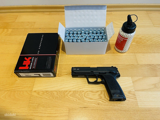 UUS UMAREX Heckler&Koch USP Airsoft 6mm CO2 Blowback