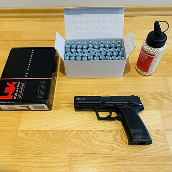 НОВЫЙ UMAREX Heckler&Koch USP Airsoft 6mm CO2 Blowback