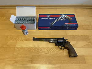 НОВЫЙ UMAREX SMITH & WESSON M29 8 3/8" 4,5мм CO2 револьверны (1 фото из 10)