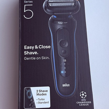 Braun Series 5 52-B1000S , Black / Blue