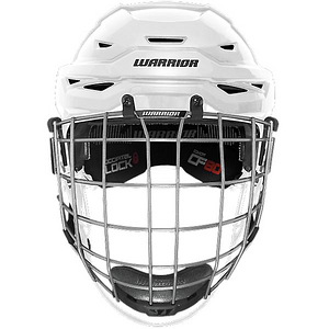 Warrior Covert CF 80 Combo Helmet Senior , White (1 foto / 2)