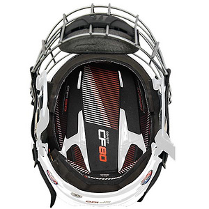 Warrior Covert CF 80 Combo Helmet Senior , White (2 foto / 2)