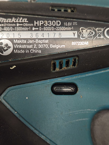 Akutrell Makita HP330D + aku + laadija (4 foto / 5)