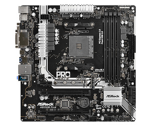 Emaplaat AB350M Pro4 AM4 DDR4 (1 foto / 3)