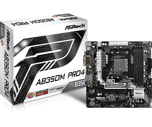 Emaplaat AB350M Pro4 AM4 DDR4 (2 foto / 3)