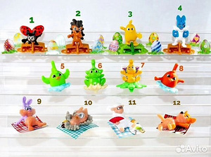Kinder joy ja tavalised mänguasjad (10 foto / 10)