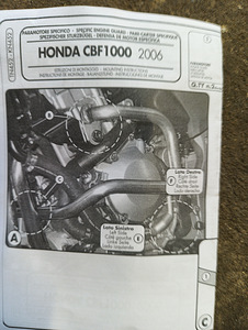Honda CBF1000, mootorikaitse (2 foto / 2)