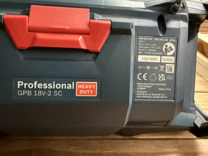 Raadio Bosch GPB 18V-2 SC Prifessional (5 foto / 7)