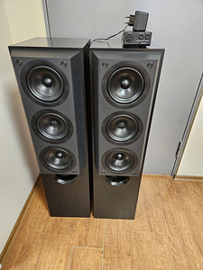 KEF Model 105/3 High-End 4-Way Loudspeaker+ KEF KUBE (2 foto / 9)