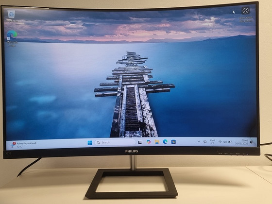 Philips 322E curved FHD monitor 32"