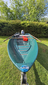 Soome mootorpaat 3.85m + Evinrude 20/25hp + haagis (2 foto / 9)