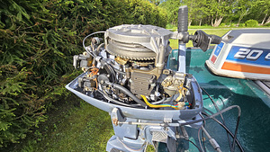 Soome mootorpaat 3.85m + Evinrude 20/25hp + haagis (6 foto / 9)