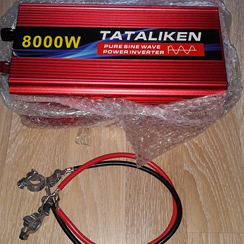 Инвертор 12-220 8000 W, новый