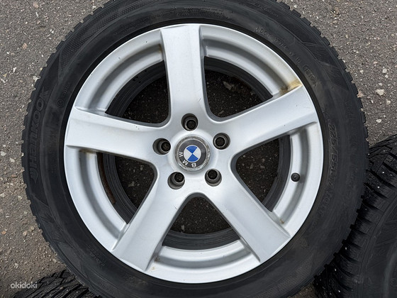 17" BMW veljed 5x120 + naastrehvid 225/55/17 (7,5mm)
