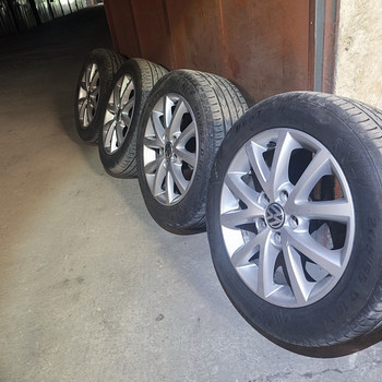 VW R16 5x112 suverehvidega