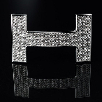 Hermes Belt H with Diamonds