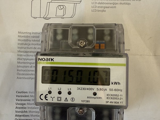 Elektriarvesti Noark 3F 1 Tariif