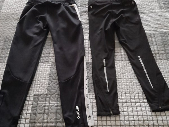 2 спортивные штаны Soc, Umbro р. 122 - 128