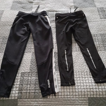 2 спортивные штаны Soc, Umbro р. 122 - 128