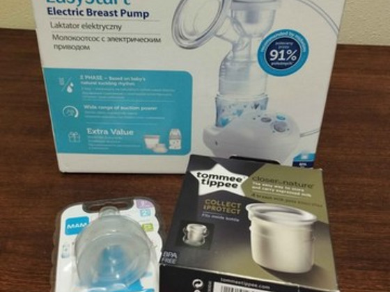 Электрический молокоотсос Canpol babies EasyStart