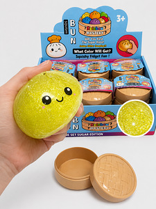 Пельмени squishy с блестками (2 фото из 2)