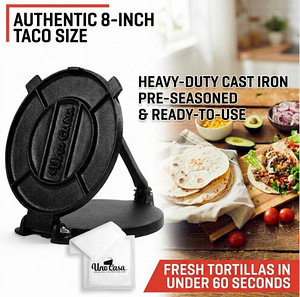 Uno Casa Tortilla Press 20 cm (3 foto / 4)