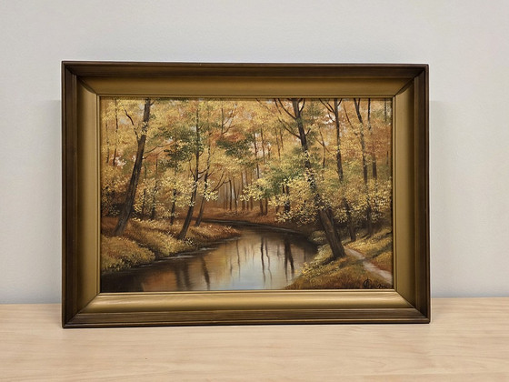 Arkadi Põbakov – Sügisjõgi. 40x60