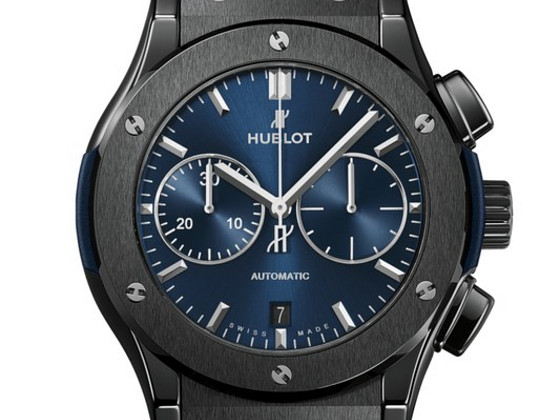 Hublot Classic Fusion Ceramic Blue Chronograph