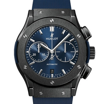Hublot Classic Fusion Ceramic Blue Chronograph