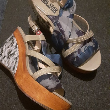Big Star kiilkontsaga sandaalid / stiil marine / suurus 37.